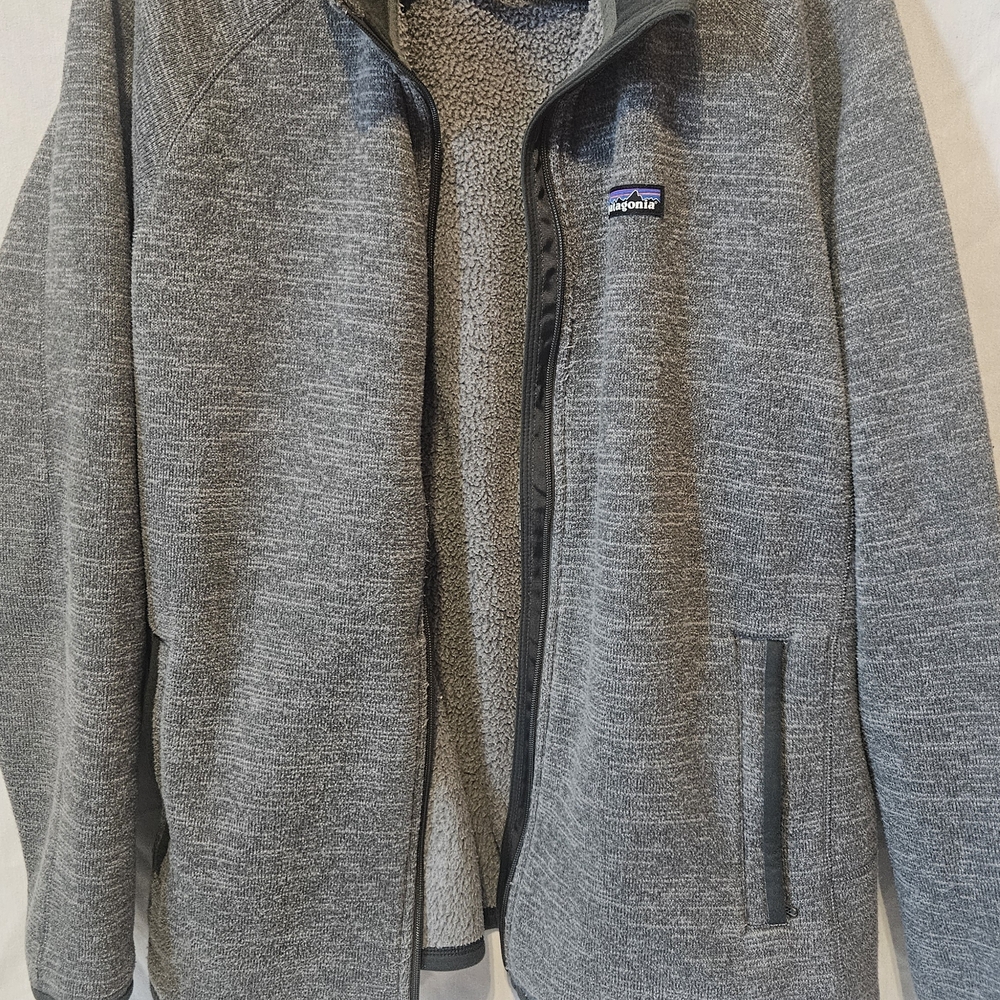 Patagonia Gray Full-Zip Jacket